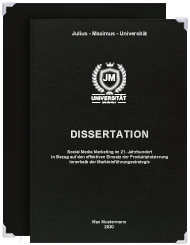 Dissertation-drucken-binden-Dauer-Standard-Hardcover-Bindung